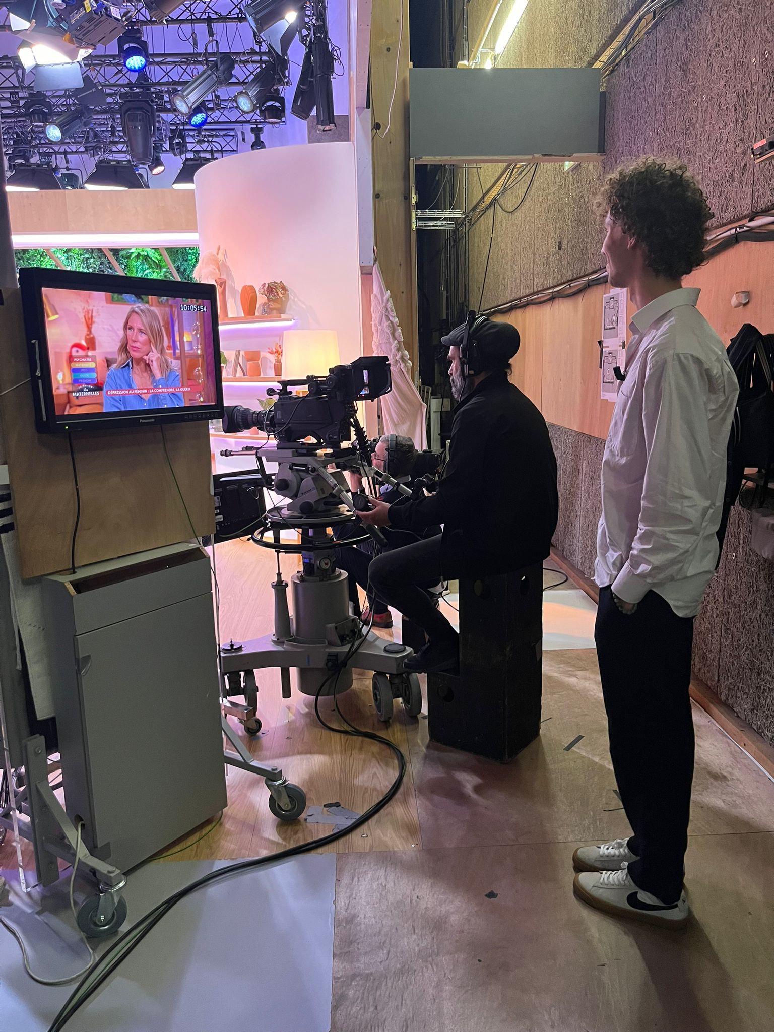 Preuve de performance Point Bonus — enregistrement avec prompteur télévision